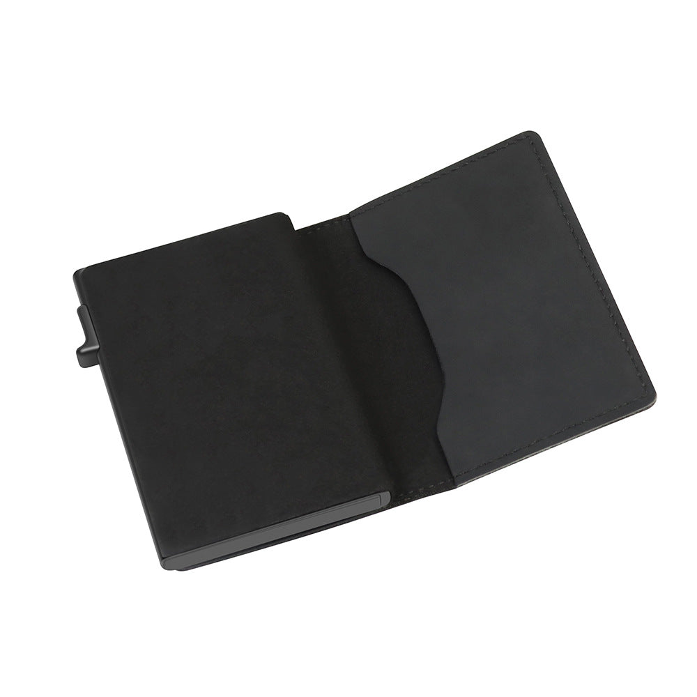 Men's RFID Slim Leather Wallet | Minimalist Card Holder