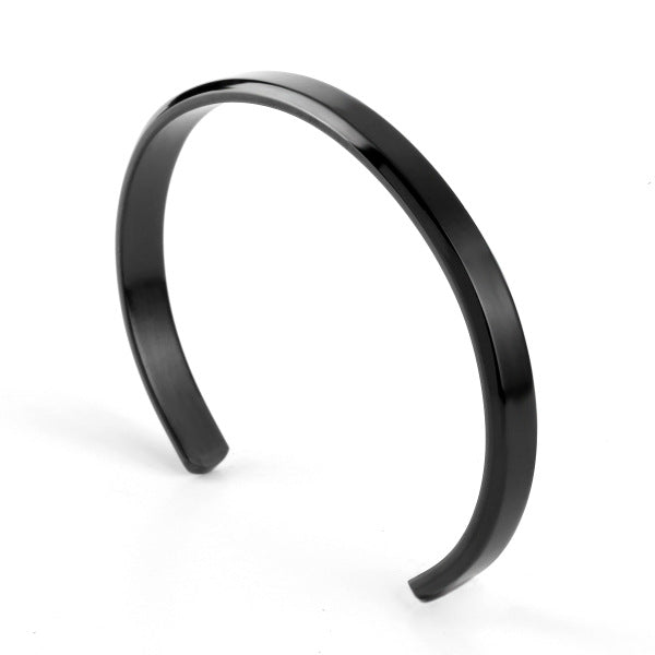 Men's Stainless Steel Cuff Bracelet | Classic Jewelry