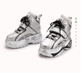 Men's High Top Sneakers | Space-Inspired Casual Shoes