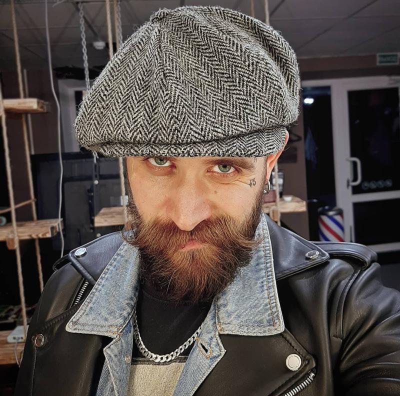 Men's Wool Newsboy Hat | Classic Vintage Flat Cap