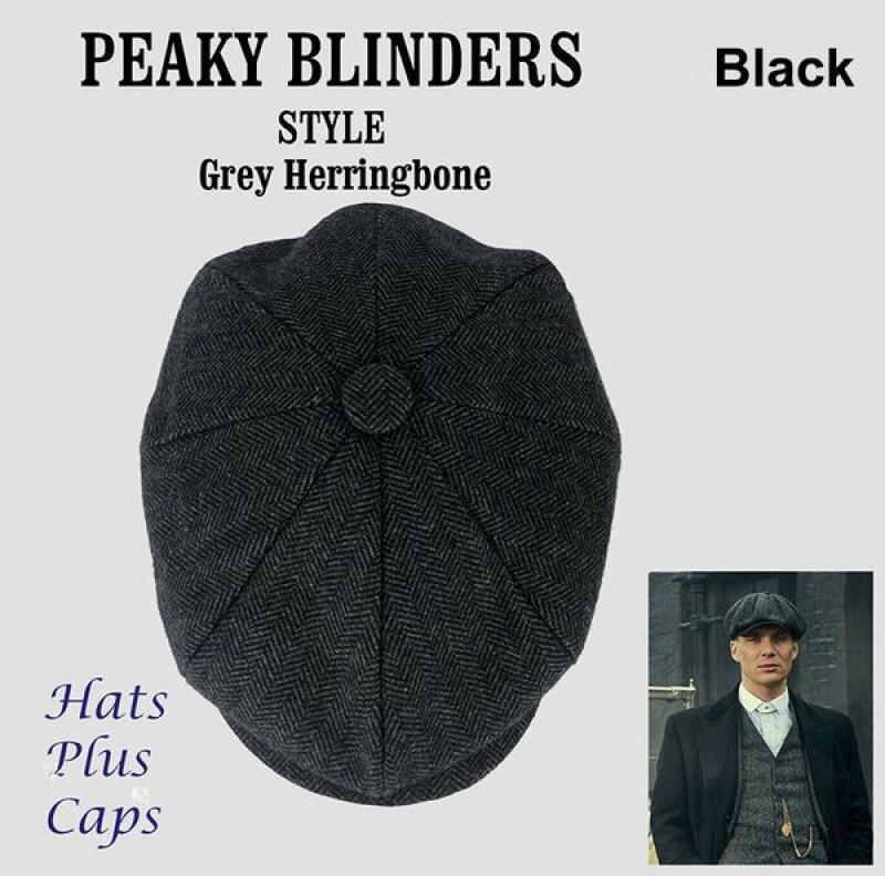 Men's Wool Newsboy Hat | Classic Vintage Flat Cap