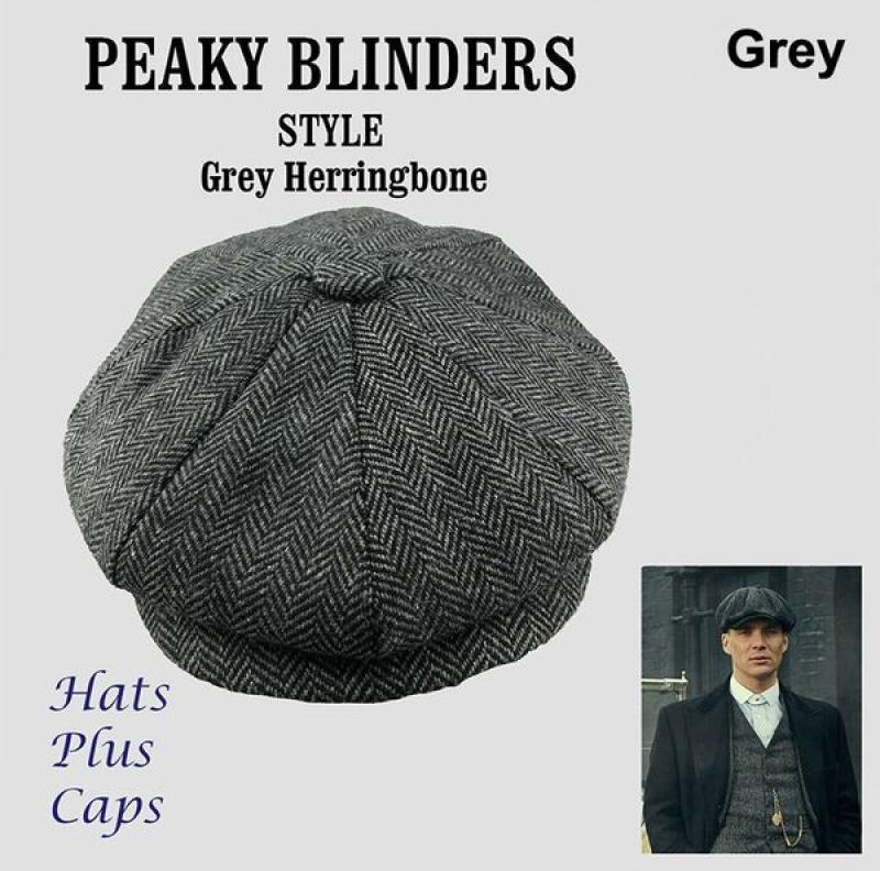 Men's Wool Newsboy Hat | Classic Vintage Flat Cap