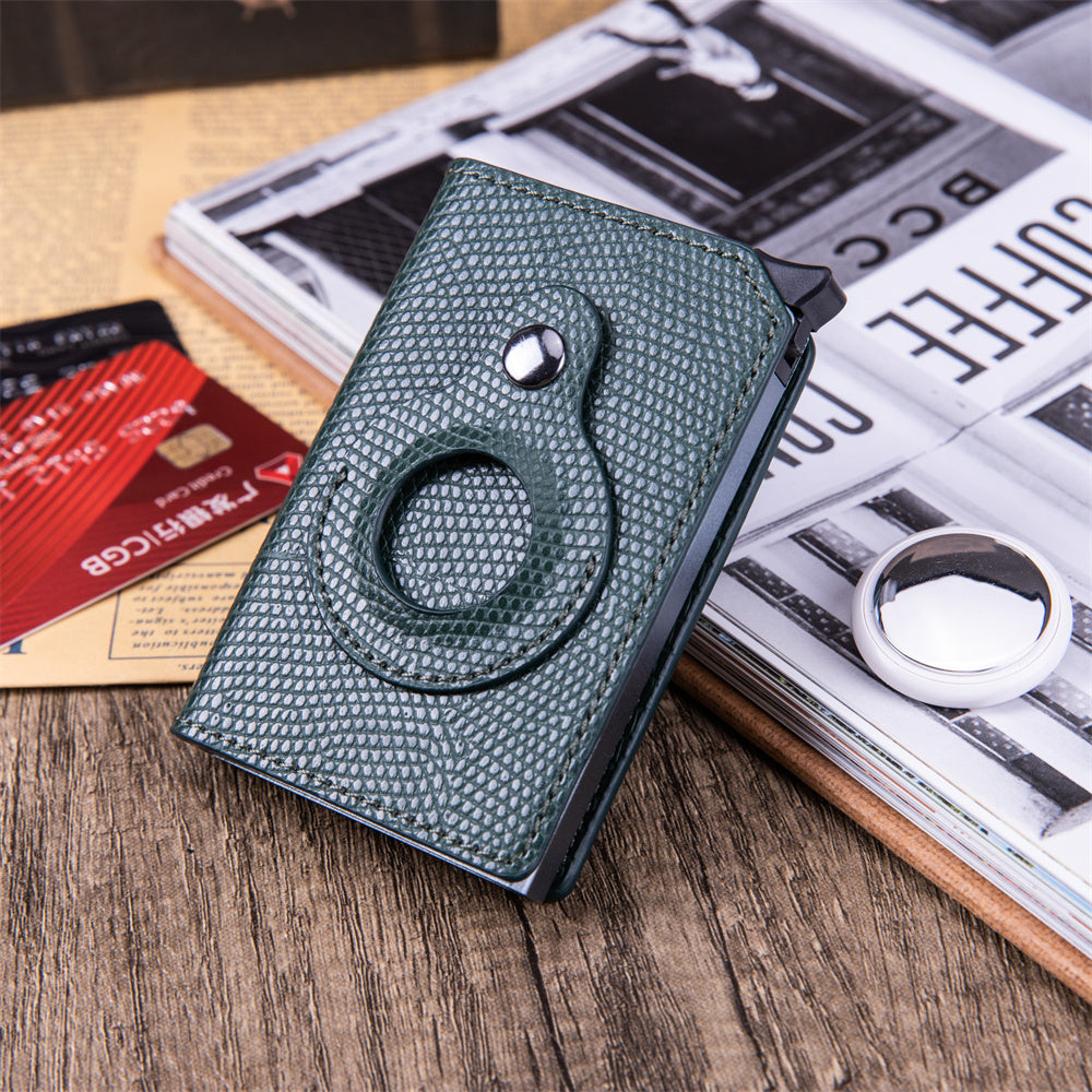 Men's RFID Slim Leather Wallet | Minimalist Card Holder