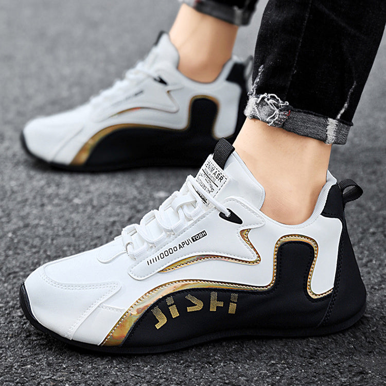 Men's Colorblock Sneakers | Breathable Dad Running Shoes