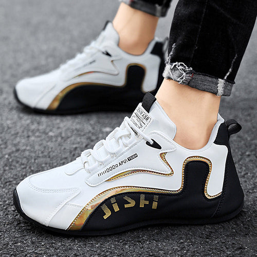 Men's Colorblock Sneakers | Breathable Dad Running Shoes