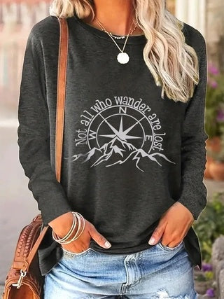 Women's Spring And Autumn Tops T-shirts