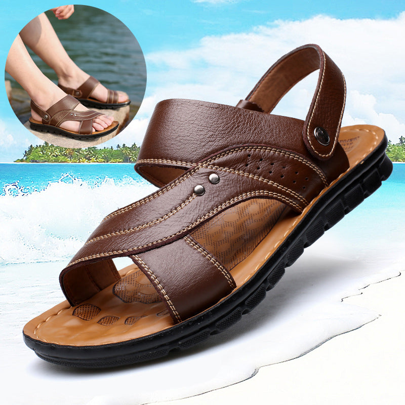 Men's Summer Sandals | Adjustable Beach Slide Sandals