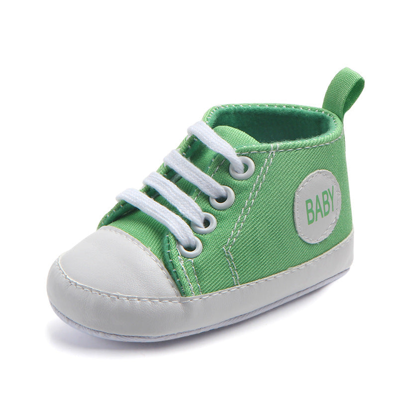 Baby Canvas Sports Sneakers | First Walkers Anti-Slip Shoes
