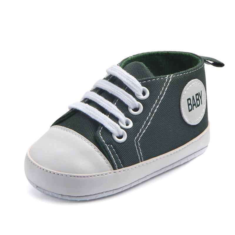 Baby Canvas Sports Sneakers | First Walkers Anti-Slip Shoes