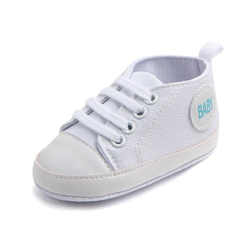 Baby Canvas Sports Sneakers | First Walkers Anti-Slip Shoes