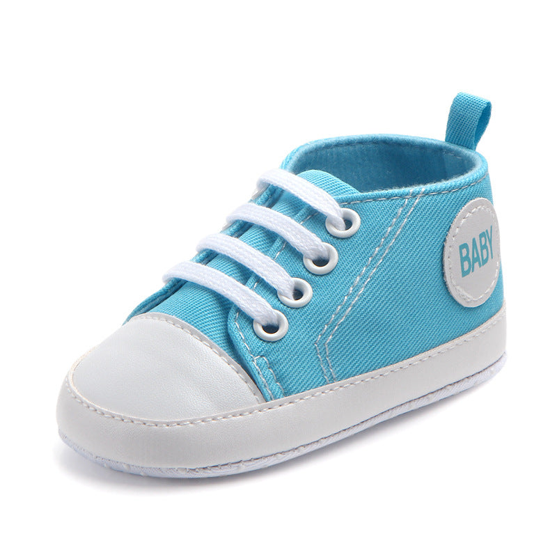 Baby Canvas Sports Sneakers | First Walkers Anti-Slip Shoes