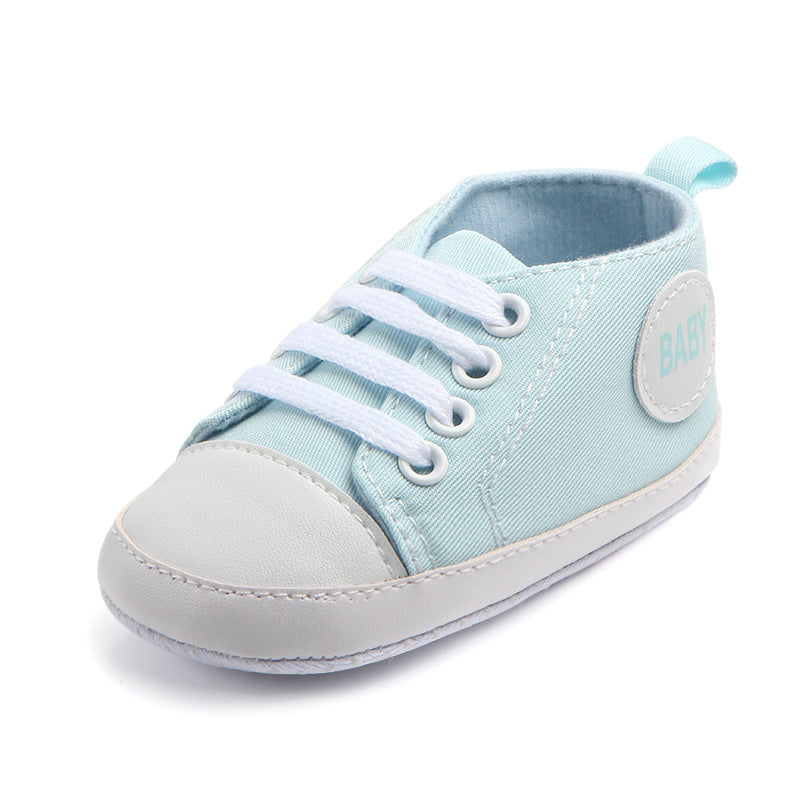 Baby Canvas Sports Sneakers | First Walkers Anti-Slip Shoes
