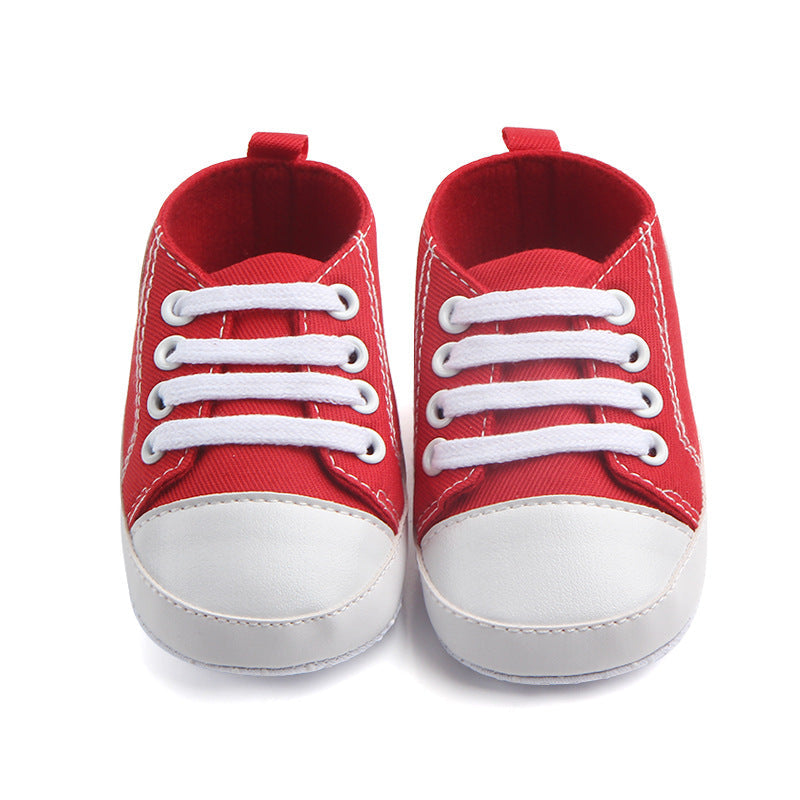 Baby Canvas Sports Sneakers | First Walkers Anti-Slip Shoes
