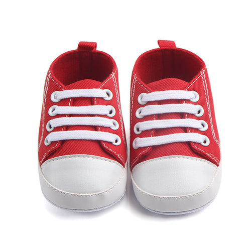 Baby Canvas Sports Sneakers | First Walkers Anti-Slip Shoes