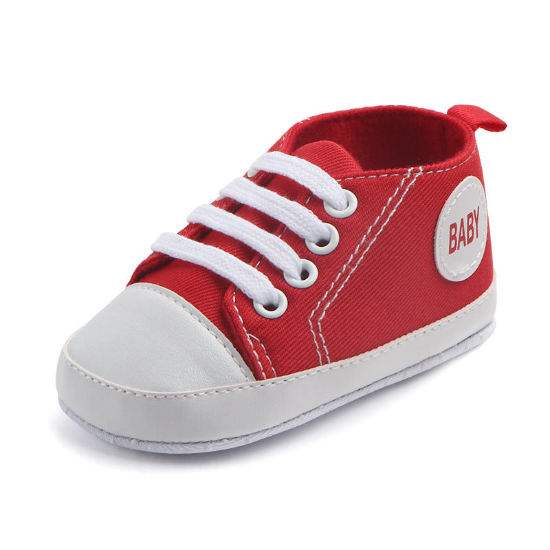 Baby Canvas Sports Sneakers | First Walkers Anti-Slip Shoes