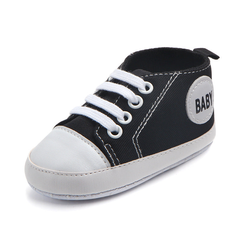 Baby Canvas Sports Sneakers | First Walkers Anti-Slip Shoes
