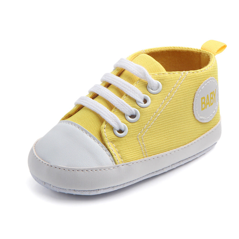 Baby Canvas Sports Sneakers | First Walkers Anti-Slip Shoes