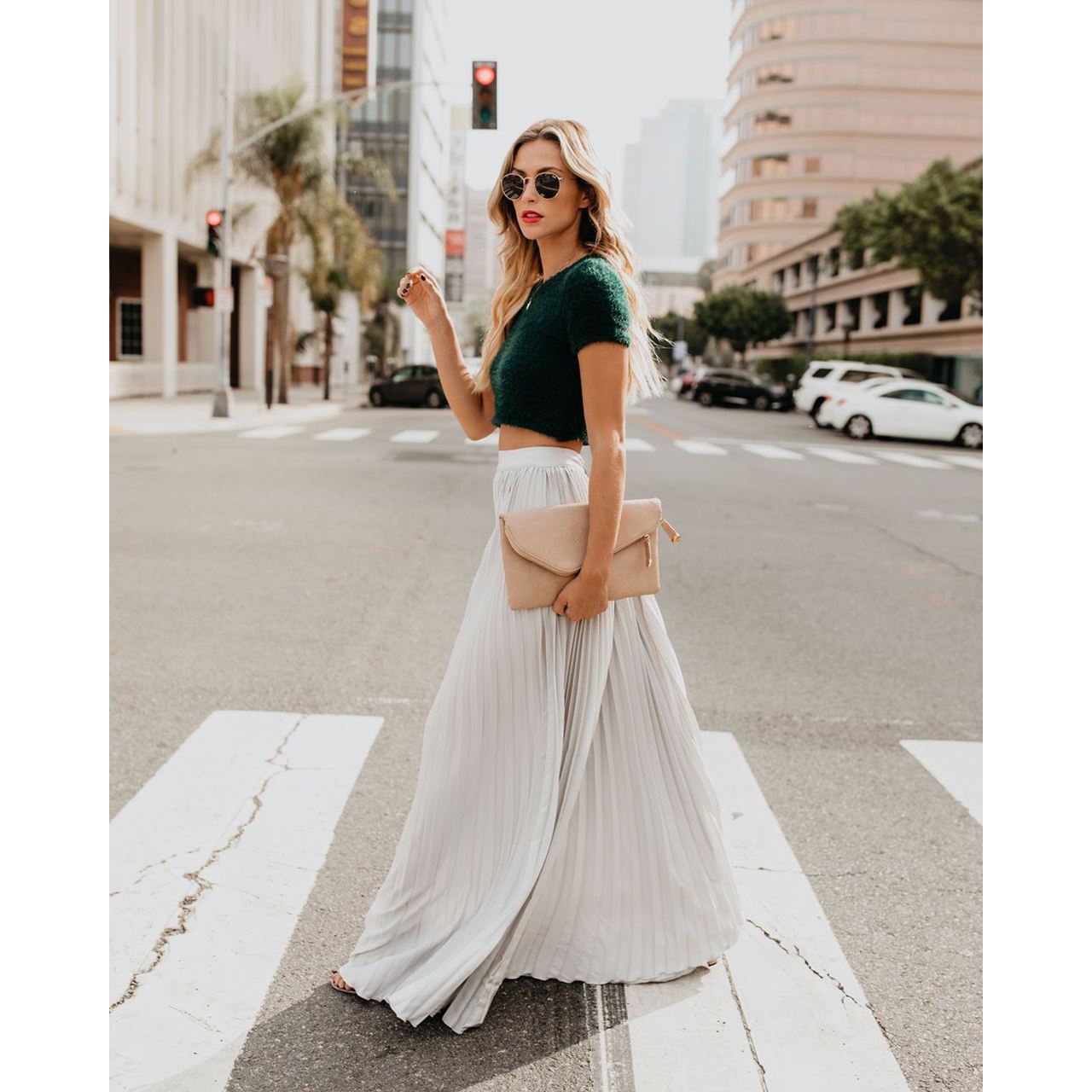Women's High Waist Long Skirt | Casual Maxi Fashion Skirt