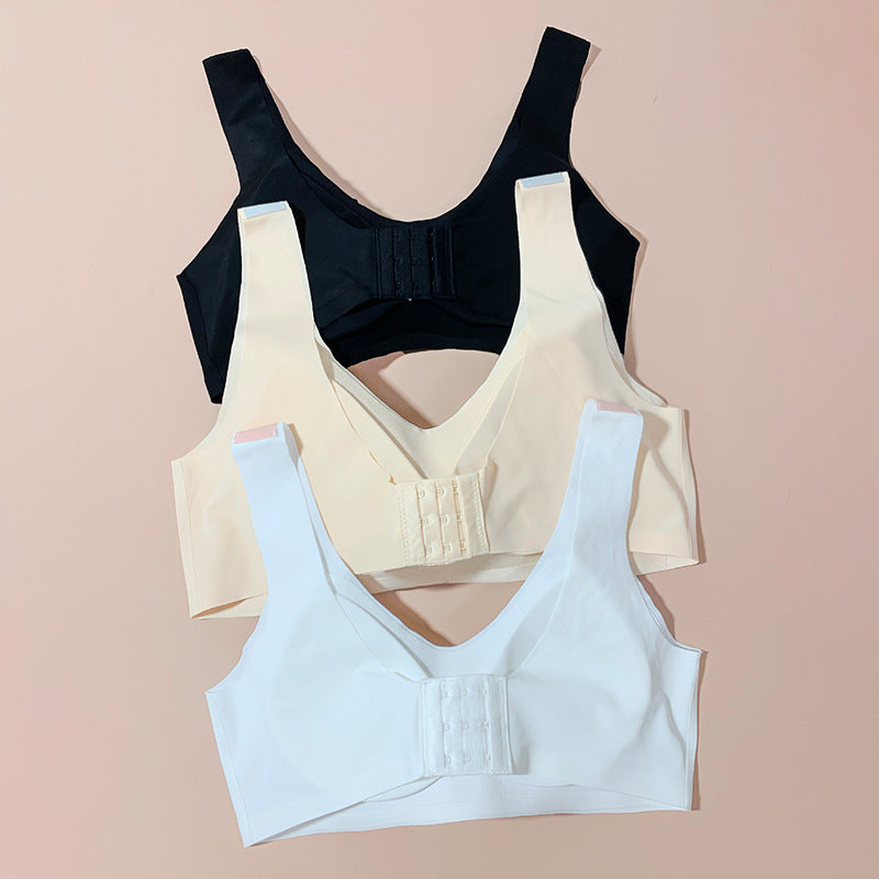 Women's Wide Strap Wireless Bra | Breathable Comfort Bra