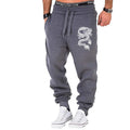 Men's Dragon Jogger Pants | Casual Streetwear Trousers