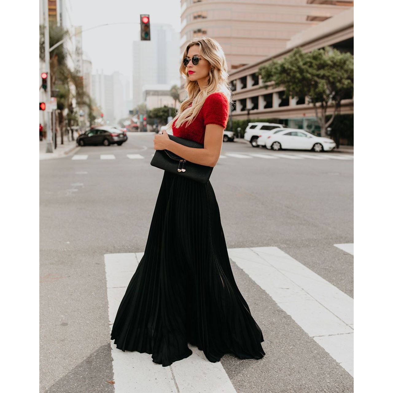 Women's High Waist Long Skirt | Casual Maxi Fashion Skirt