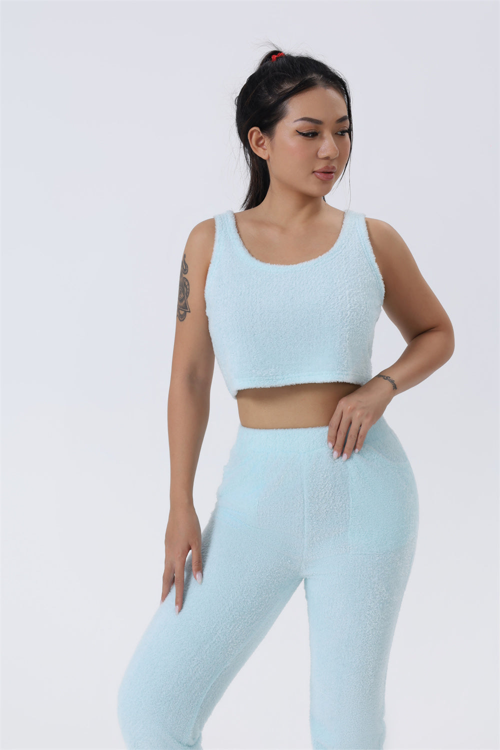 Women's 3 Piece Lounge Set | Cozy Winter Pajama Outfit