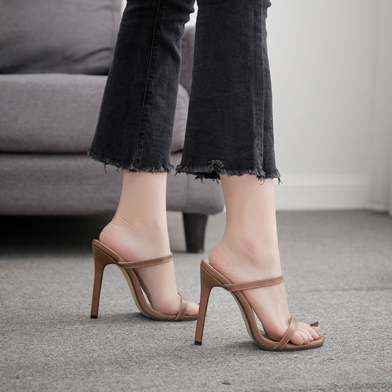 Women's Stiletto Heel Sandals | Elegant Dress Shoes
