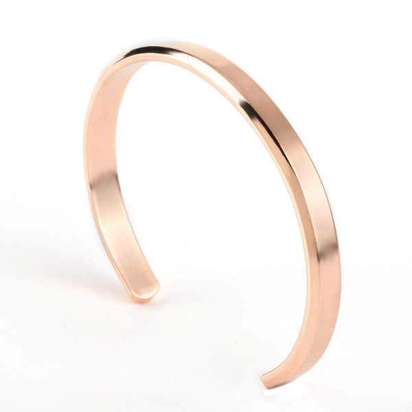 Men's Stainless Steel Cuff Bracelet | Classic Jewelry