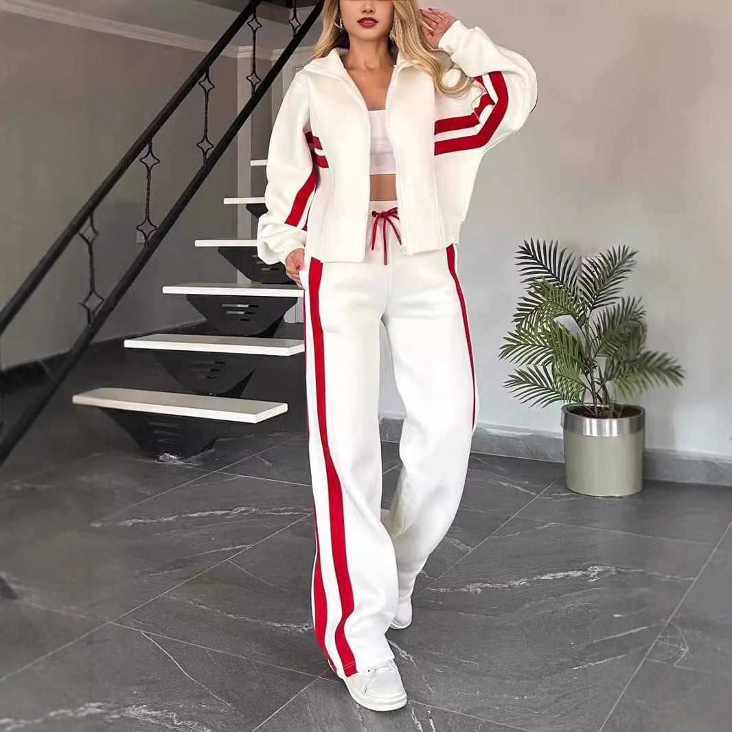 Women's White Sports Set | UWANTWOW Fashion Store