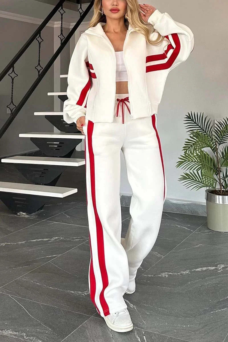 Women's White Sports Set | UWANTWOW Fashion Store