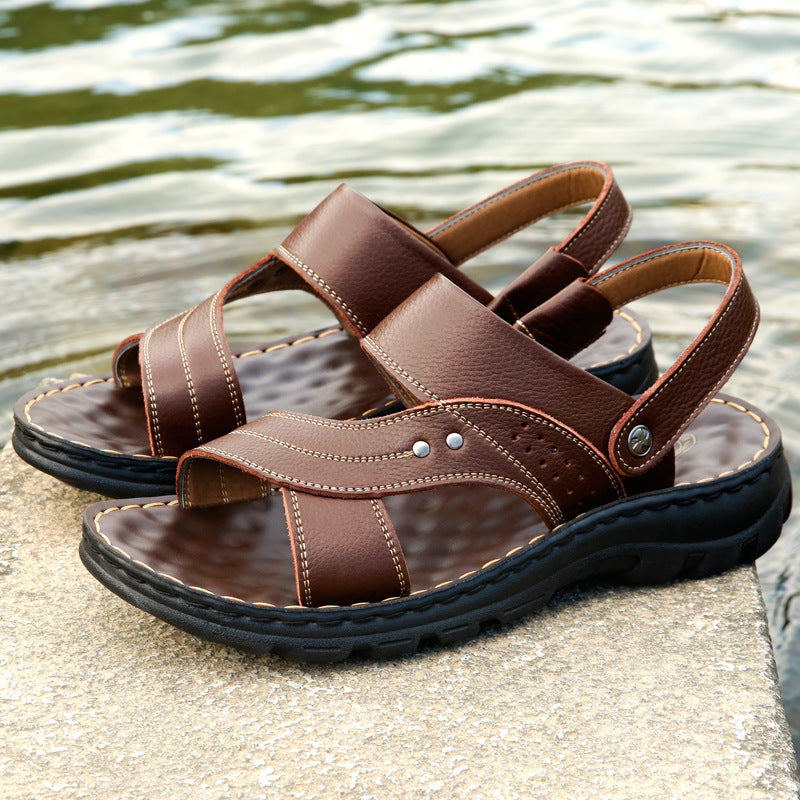 Men's Summer Sandals | Adjustable Beach Slide Sandals