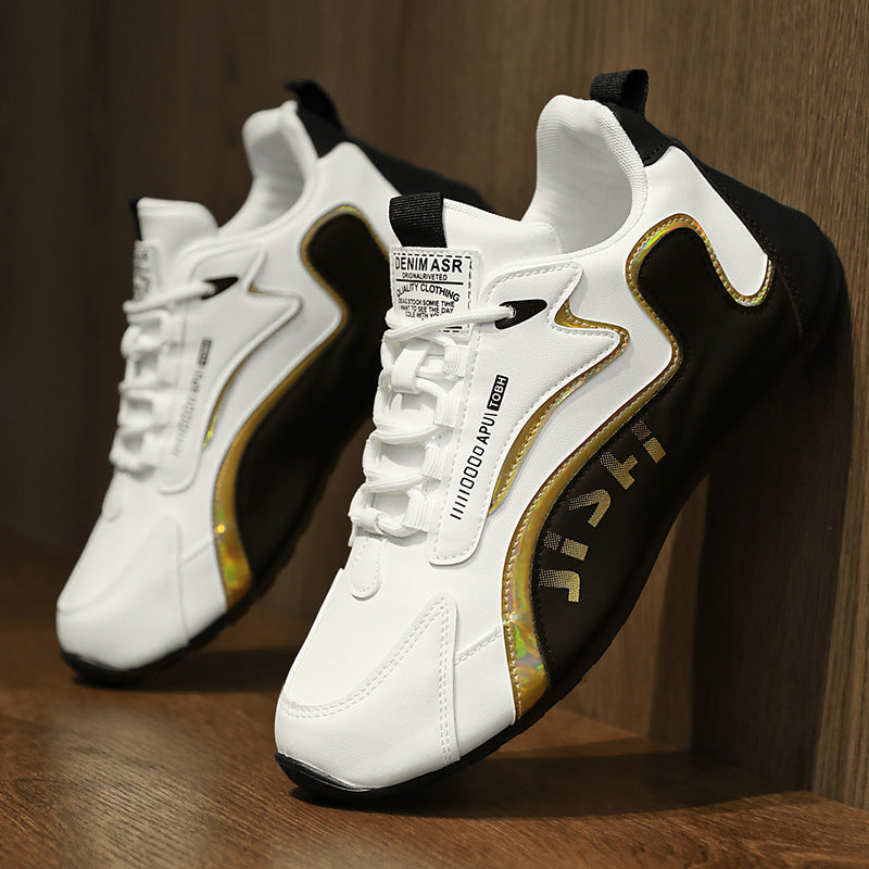 Men's Colorblock Sneakers | Breathable Dad Running Shoes