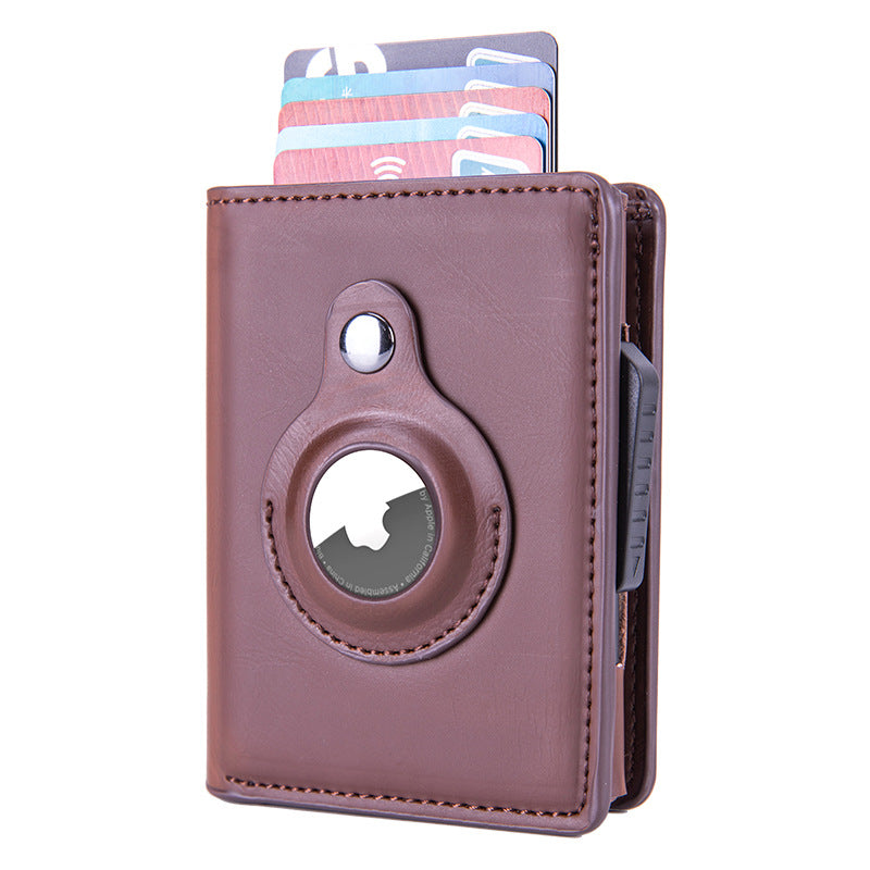 Men's RFID Slim Leather Wallet | Minimalist Card Holder