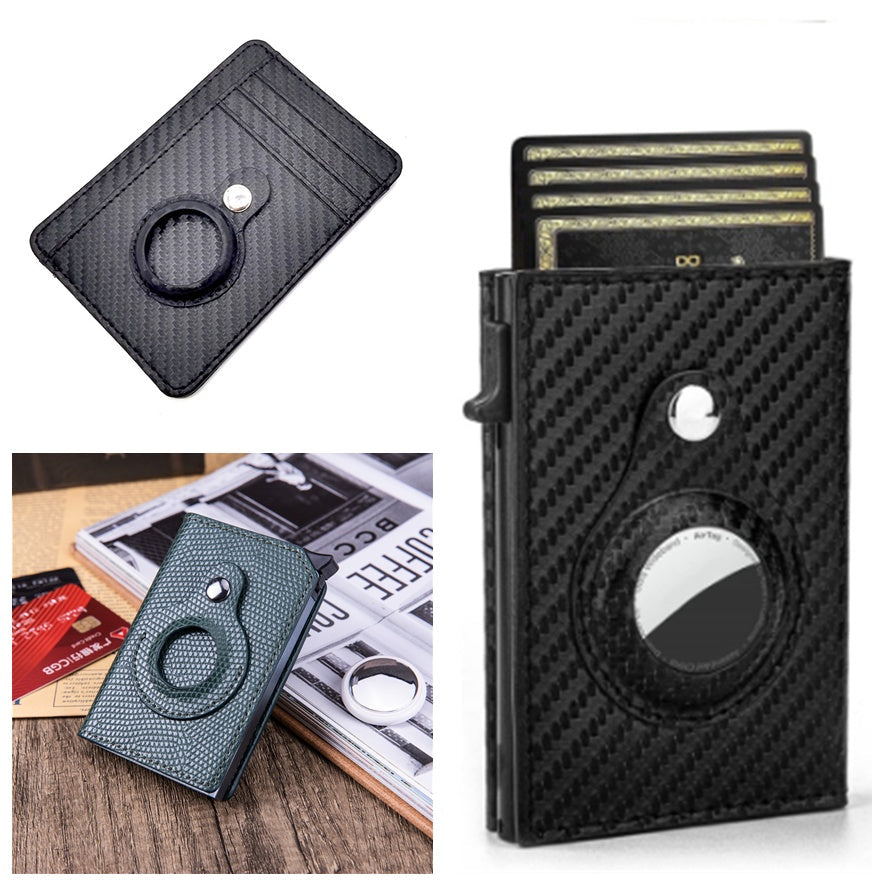 Men's RFID Slim Leather Wallet | Minimalist Card Holder