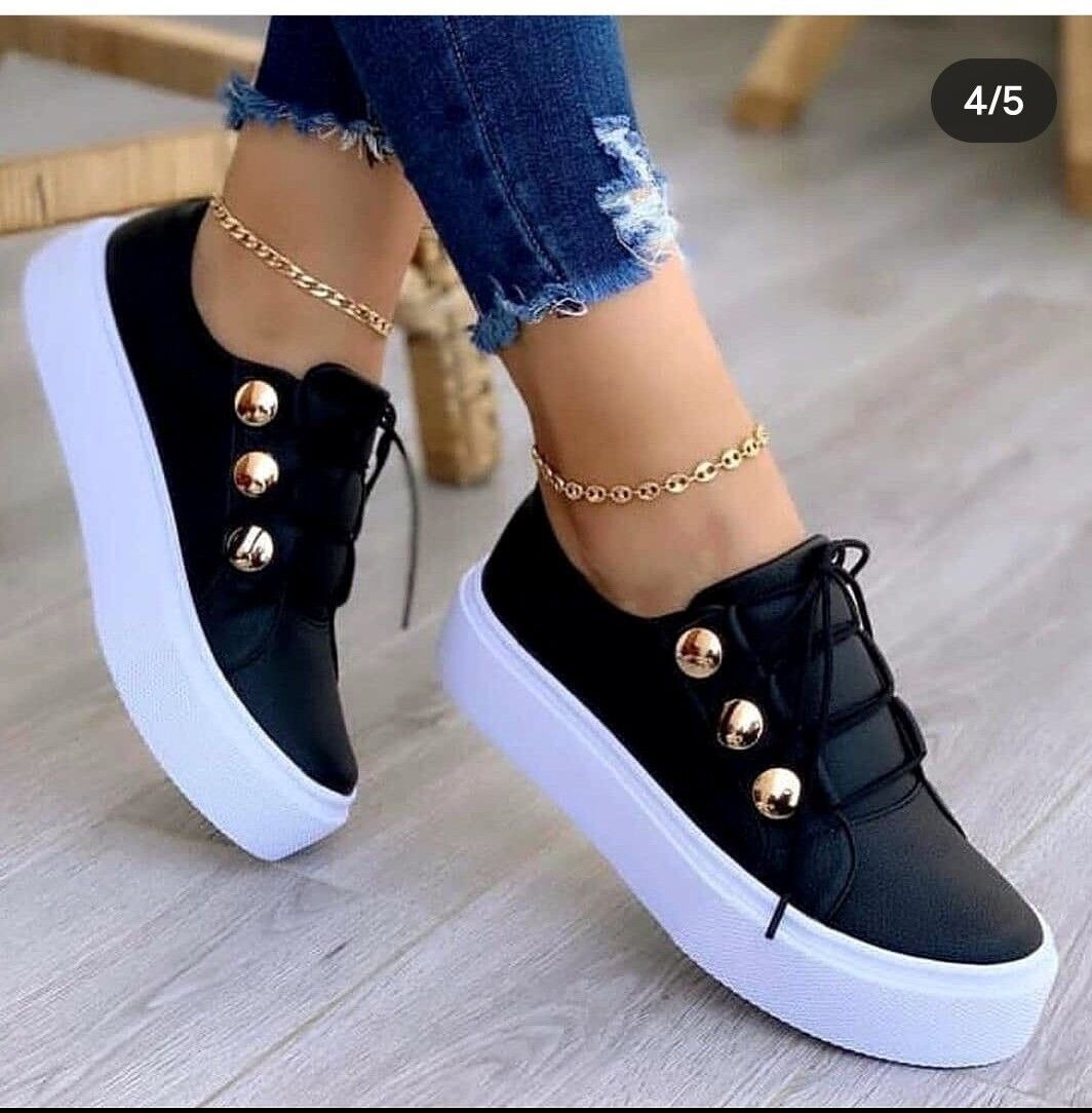 Women's Square Toe Platform Loafers | White Slip-On Shoes